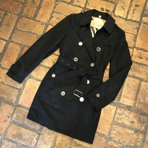 Burberry Brit Midi Trench with Detachable Hood