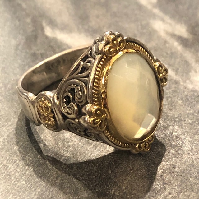 KONSTANTINO Mother of Pearl Ring - More Than You Can Imagine