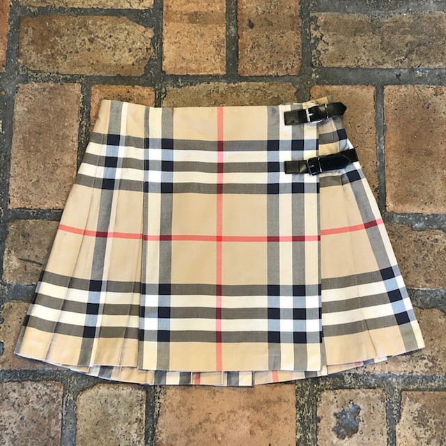 BURBERRY Novacheck Pleated Skirt - More Than You Can Imagine