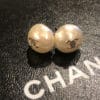 CHANEL Pearl Stud Earrings