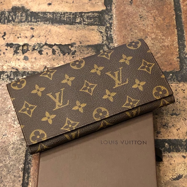 Vintage Louis Vuitton Monogram Foldover Clutch