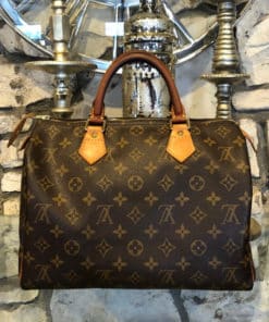 Louis Vuitton Mon Monogram Speedy 30 - Brown Handle Bags, Handbags -  LOU285232