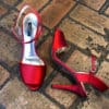 Dolce Gabbana Satin Sandal 1