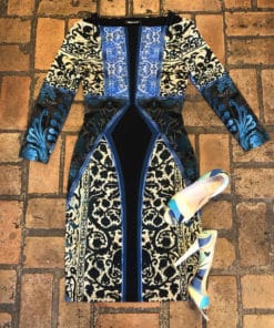 Roberto Cavalli Print Dress