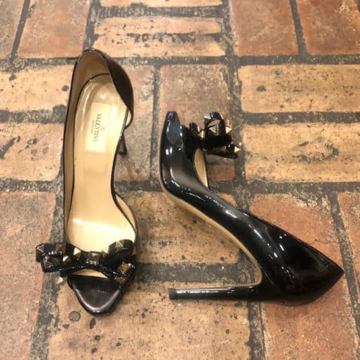 VALENTINO Rockstud Couture Bow D Orsay Pump 3