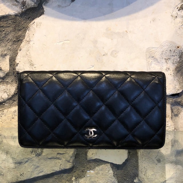 Chanel Classic Quilted Long Flap Wallet