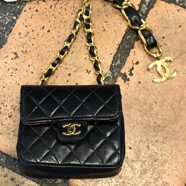 CHANEL Quilted Mini Bag Charm Belt - More Than You Can Imagine