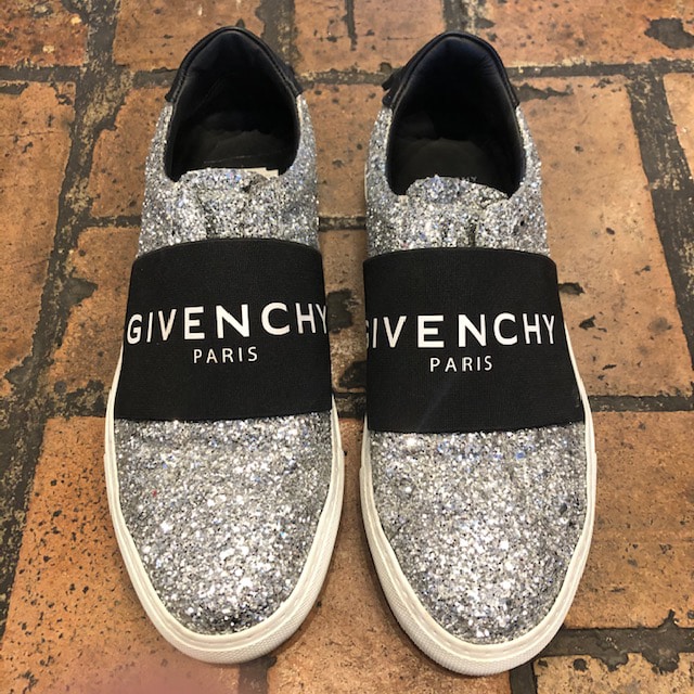 GIVENCHY Glitter Urban Street Slip On Sneakers 39 - More Than You Can ...