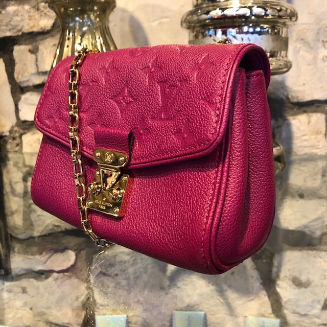 Louis Vuitton Grape Monogram Empreinte Leather St Germain BB Bag