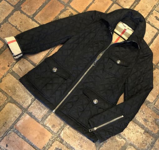 BURBERRY Fitted Quilted Jacket 1