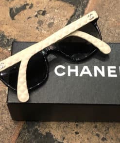 CHANEL Quilted Wayfarer Sunglasses 1