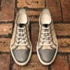 GUCCI Gray GG Captoe Sneakers 2