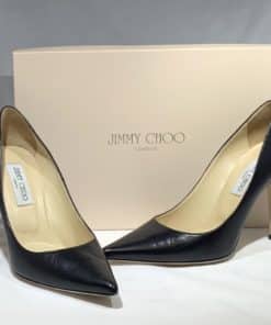 JIMMY CHOO Abel Pumps in Black 38.5 - More Than You Can Imagine