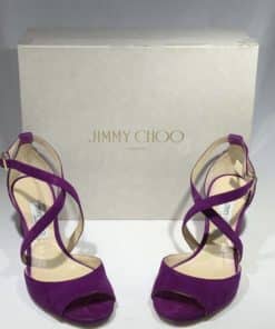 Jimmy Choo Carrie Suede Sandal 5