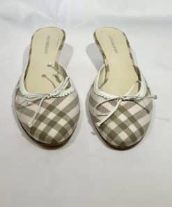 Spotted while shopping on Poshmark: Burberry Kitten Heeled Mules