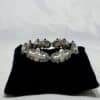 CHRISTOPHER WALLING Platinum Pearl Diamond and Sapphire Bracelet