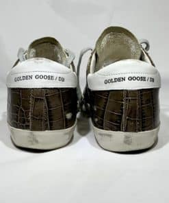 GOLDEN GOOSE Croc Embossed Superstar Sneakers 5