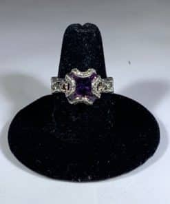 JOHN HARDY Braided Amethyst Ring