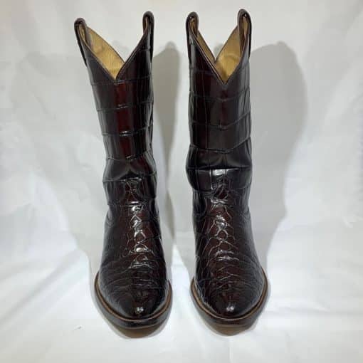JUSTIN Alligator Cowboy Boots 1