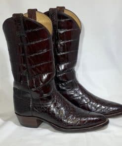 JUSTIN Alligator Cowboy Boots