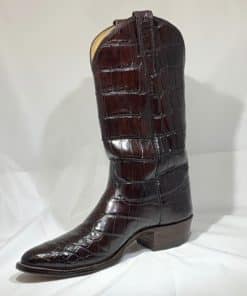 JUSTIN Alligator Cowboy Boots 3