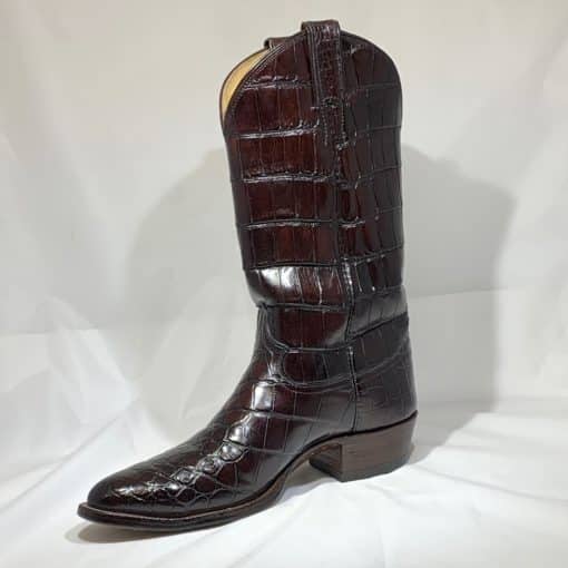 JUSTIN Alligator Cowboy Boots 3