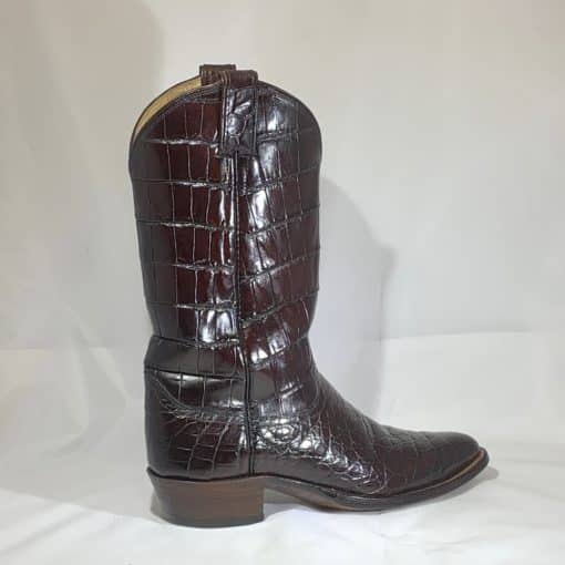 JUSTIN Alligator Cowboy Boots 4