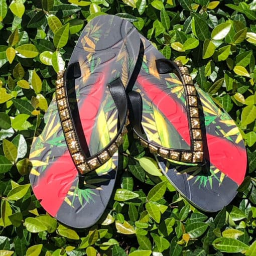 Louboutin Flip Flop Sandals
