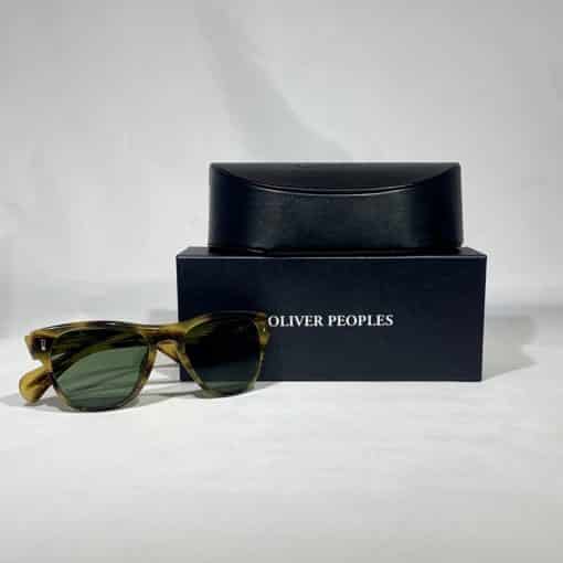OLIVER PEOPLES Shean Sunglasses in Tortoise 5