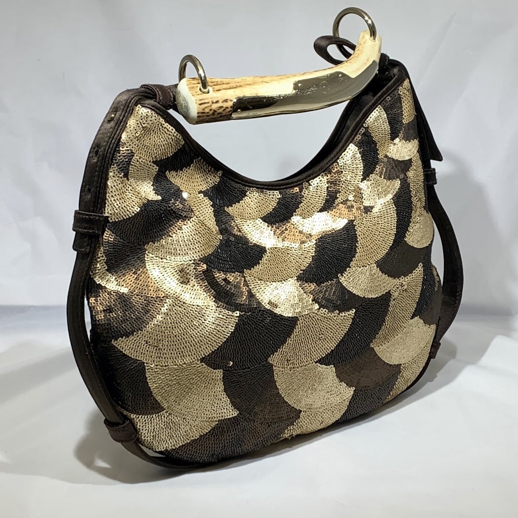 YVES SAINT LAURENT Sequin Mombasa Bag - More Than You Can Imagine