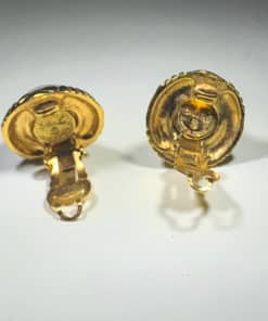 CHANEL Pearl Dome Earrings 2