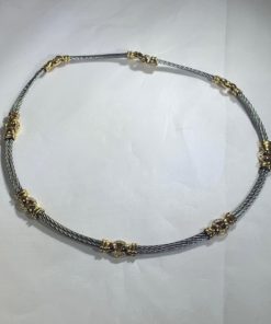 CHARRIOL Diamond Station Necklace