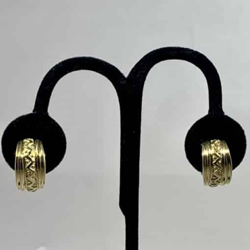 Custom 18K Gold Earrings 1