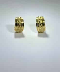 Custom 18K Gold Earrings