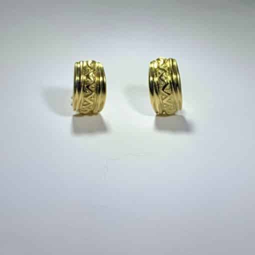 Custom 18K Gold Earrings