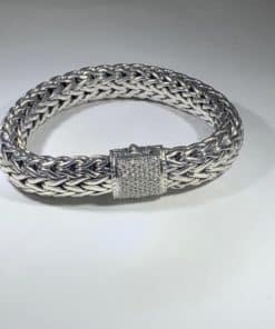 JOHN HARDY Classic Chain Pave Icon Diamond Bracelet 1