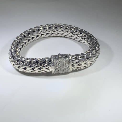JOHN HARDY Classic Chain Pave Icon Diamond Bracelet 1