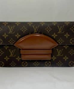 70's, 80's vintage Louis Vuitton monogram Pochette Pliante clutch, document  bag. at 1stDibs