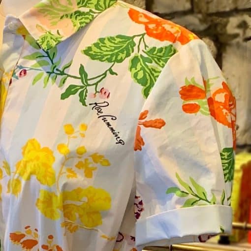 CAROLINA HERRERA Floral Print Shirt Dress 2
