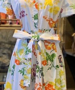 CAROLINA HERRERA Floral Print Shirt Dress 3