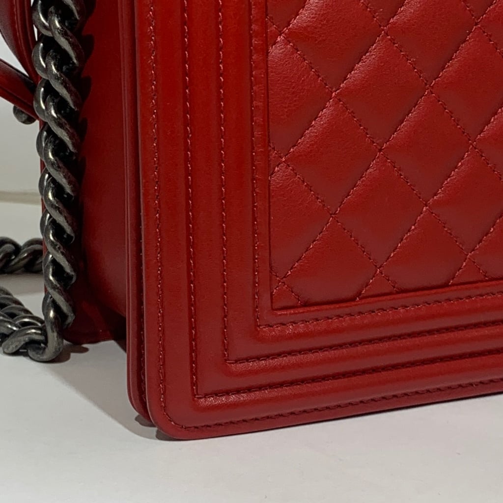 CHANEL New Medium Boy Bag in Red - More Than You Can Imagine