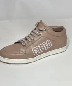 JIMMY CHOO I Want Choo Sneakers in Nude 1