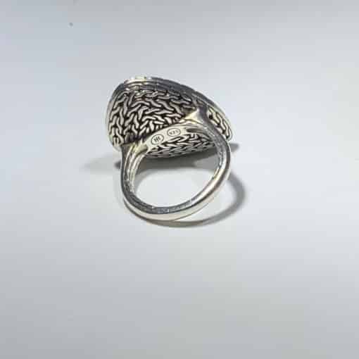 JOHN HARDY Classic Chain Pave Diamond Ring 2