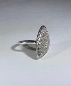 JOHN HARDY Classic Chain Pave Diamond Ring 3