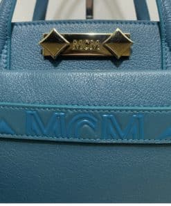 MCM Milano Bag in Peacock 4
