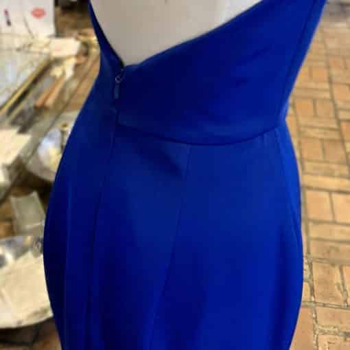 ROMONA KAVEZA Strapless Evening Gown in Cobalt Blue 3