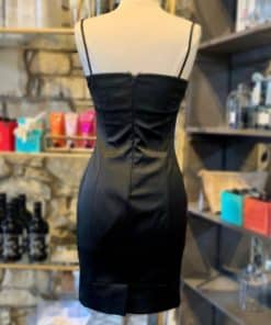 VERSACE Mini Cocktail Dress in Black 2