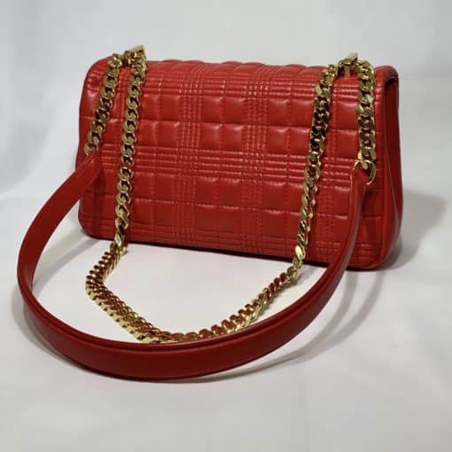 BURBERRY Lola Small Crossbody in Red 5