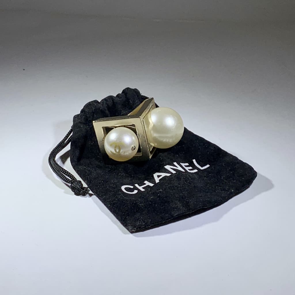 CHANEL Double Pearl Cocktail Ring - More Than You Can Imagine