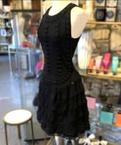 CHANEL Fit Flare Dress in Black